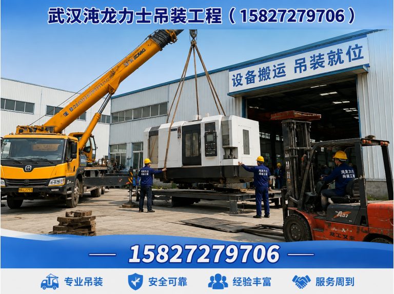 武汉武汉沌龙力士吊装工程展示图