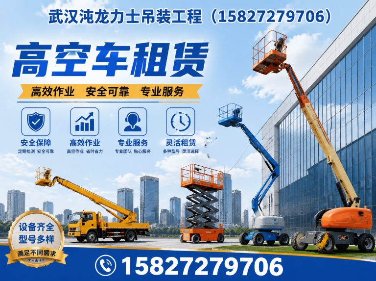 武汉随车吊租赁展示图